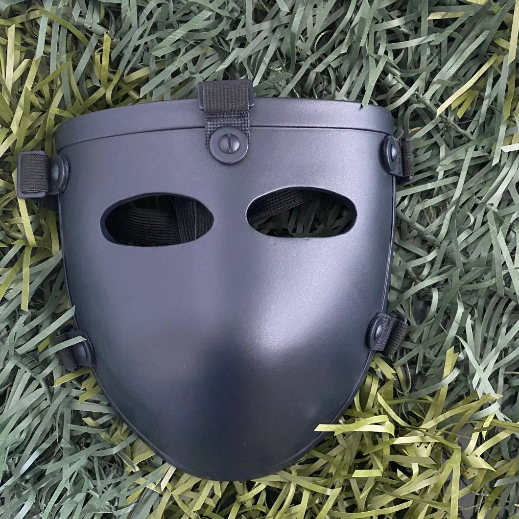 Nij Iiia Black Aramid Half/Full Face Guard Bulletproof Mask